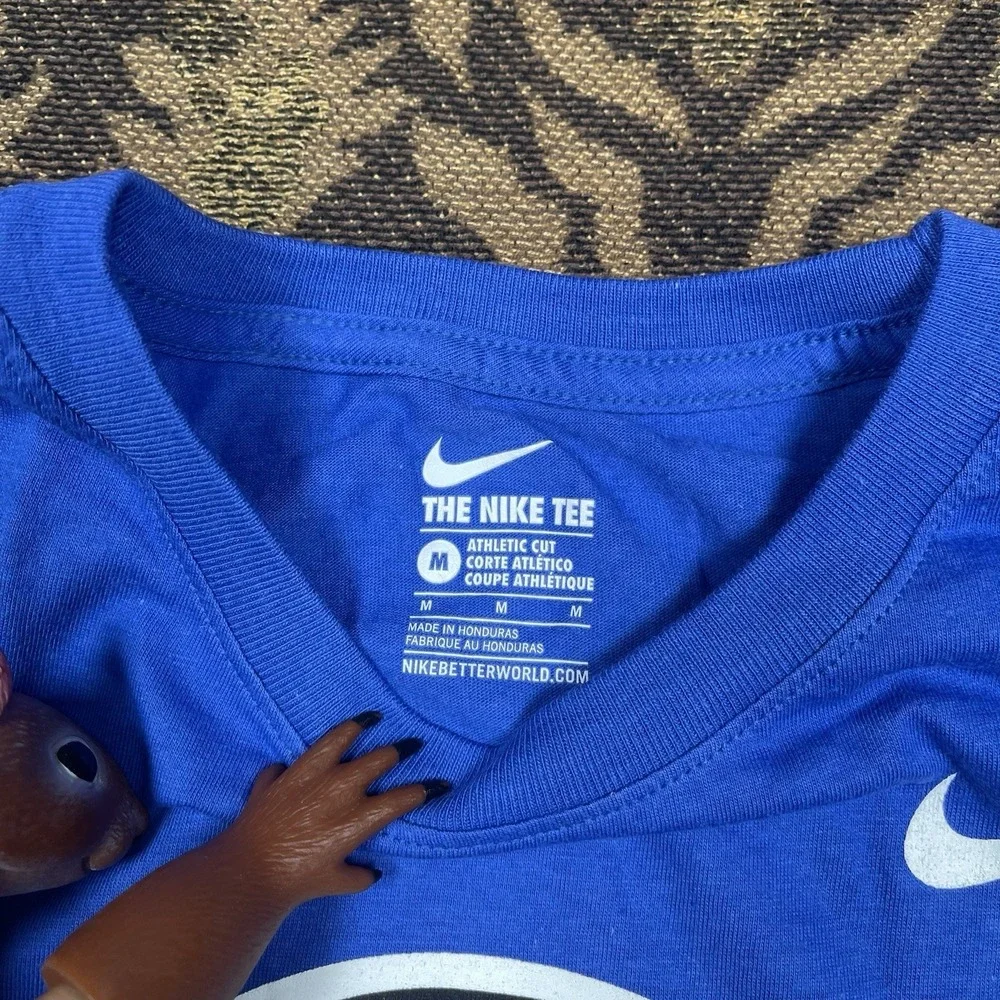 Nike Kansas City FC NWSL Navy Blue T-shirt Youth Size Medium New Athletic Cut